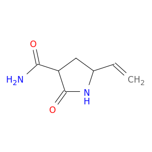 5-乙烯基-2-氧代-3-吡咯烷烃羧酰胺