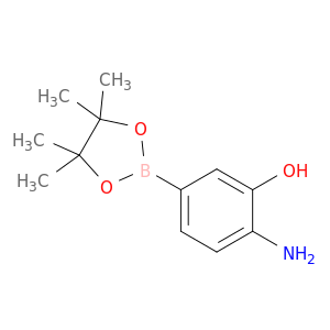 2-氨基-5-(4,4,5,5-四甲基-1,3,2-二氧硼杂环戊烷-2-基)苯酚