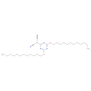 Propanedinitrile, [4,6-bis(dodecyloxy)-1,3,5-triazin-2-yl]-