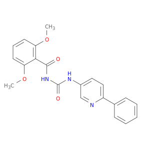 Benzamide, 2,6-dimethoxy-N-[[(6-phenyl-3-pyridinyl)amino]carbonyl]-