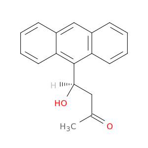 2-Butanone, 4-(9-anthracenyl)-4-hydroxy-, (4R)-