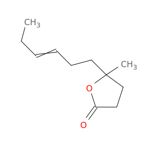 2(3H)-Furanone, 5-(3-hexenyl)dihydro-5-methyl-