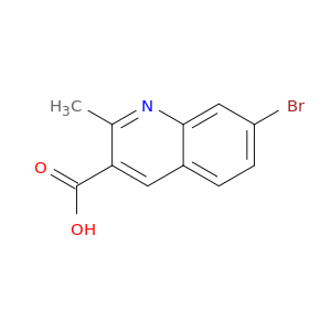 7-溴-2-甲基喹啉-3-羧酸