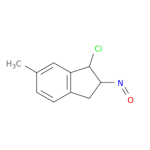 1H-Indene, 1-chloro-2,3-dihydro-6-methyl-2-nitroso-