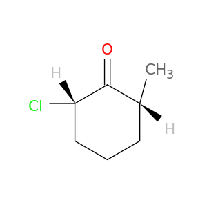 Cyclohexanone, 2-chloro-6-methyl-, cis-