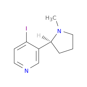 Pyridine, 4-iodo-3-[(2S)-1-methyl-2-pyrrolidinyl]-