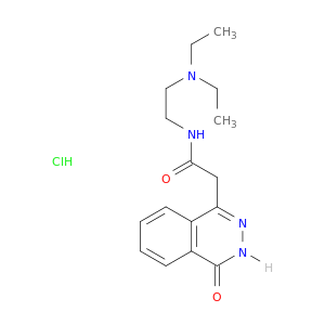 1-酞嗪乙酰胺,N-[2-(二乙基氨基)乙基]-3,4-二氢-4-氧代-,盐酸盐(1：1)