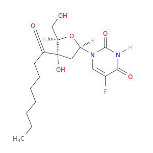Uridine,2'-deoxy-5-fluoro-, 3'-octanoate (9CI)