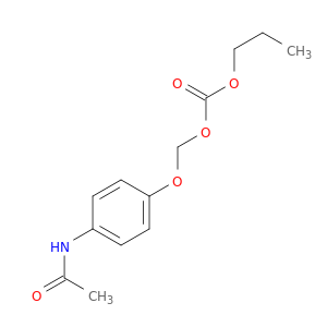 Carbonic acid, [4-(acetylamino)phenoxy]methyl propyl ester