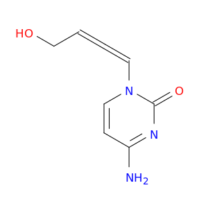 2(1H)-Pyrimidinone,4-amino-1-(4-hydroxy-1,2-butadien-1-yl)-