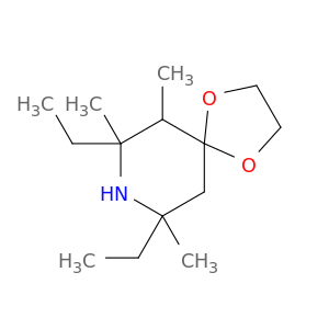 1,4-Dioxa-8-azaspiro[4.5]decane, 7,9-diethyl-6,7,9-trimethyl-