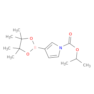 Isopropyl 3-(4,4,5,5-tetramethyl-1,3,2-dioxaborolan-2-yl)-1H-pyrrole-1-carboxylate