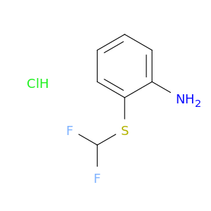 2-[(difluoromethyl)sulfanyl]aniline hydrochloride