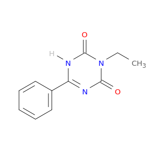 1,3,5-Triazine-2,4(1H,3H)-dione, 3-ethyl-6-phenyl-
