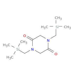2,5-Piperazinedione, 1,4-bis[(trimethylsilyl)methyl]-