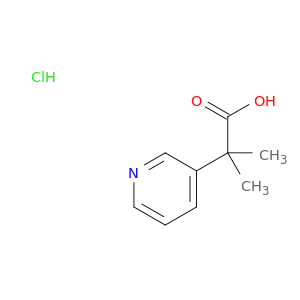 3-吡啶酸,α,α-二甲基-,盐酸盐(1：1)