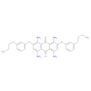 9,10-Anthracenedione, 1,4,5,8-tetraamino-2,7-bis(3-butylphenoxy)-