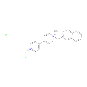4,4'-Bipyridinium, 1-methyl-1-(2-naphthalenylmethyl)-, dichloride