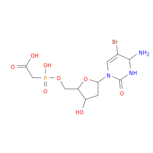 Cytidine,5-bromo-2'-deoxy-, 5'-[hydrogen (carboxymethyl)phosphonate] (9CI)