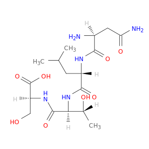 L-Serine, N-[N-(N-L-asparaginyl-L-leucyl)-L-threonyl]-