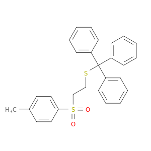 Benzene, 1-methyl-4-[[2-[(triphenylmethyl)thio]ethyl]sulfonyl]-