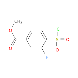 Methyl 4-(chlorosulfonyl)-3-fluorobenzoate