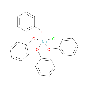 Niobium, chlorotetraphenoxy-
