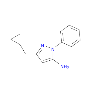 3-(cyclopropylmethyl)-1-phenyl-1H-pyrazol-5-amine