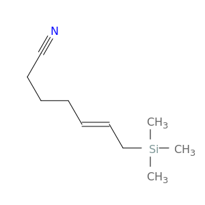 5-Heptenenitrile, 7-(trimethylsilyl)-, (5E)-