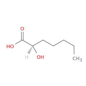 Heptanoic acid, 2-hydroxy-, (2R)-