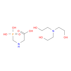 Glycine, N-(phosphonomethyl)-, compd. with 2,2',2''-nitrilotris[ethanol](1:1)