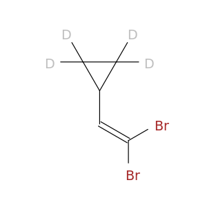 1-(2,2-Dibromoethenyl)-2,2,3,3-d4-cyclopropane