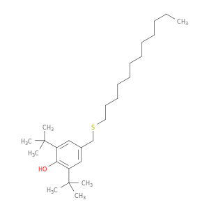 Phenol, 2,6-bis(1,1-dimethylethyl)-4-[(dodecylthio)methyl]-