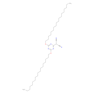 Propanedinitrile, [4,6-bis(octadecyloxy)-1,3,5-triazin-2-yl]-