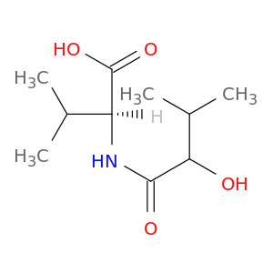 L-Valine, N-(2-hydroxy-3-methyl-1-oxobutyl)-, (S)-