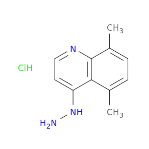 5,8-Dimethyl-4-hydrazinoquinoline hydrochloride