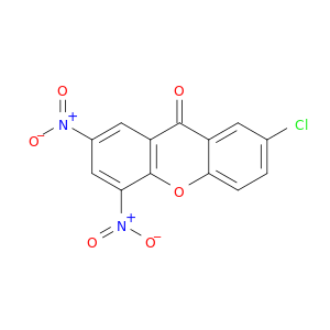 9H-Xanthen-9-one,7-chloro-2,4-dinitro-