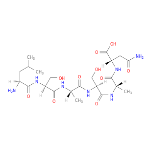 L-Asparagine, L-leucyl-L-seryl-L-alanyl-L-seryl-L-alanyl-