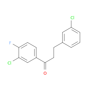 3'-CHLORO-3-(3-CHLOROPHENYL)-4'-FLUOROPROPIOPHENONE