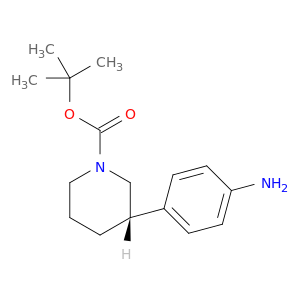 (3S)-3-(4-氨基苯基)-1-哌啶甲酸叔丁酯