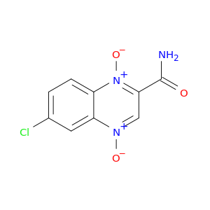2-Quinoxalinecarboxamide, 6-chloro-, 1,4-dioxide
