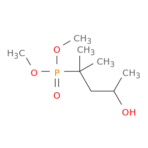 Phosphonic acid, (3-hydroxy-1,1-dimethylbutyl)-, dimethyl ester