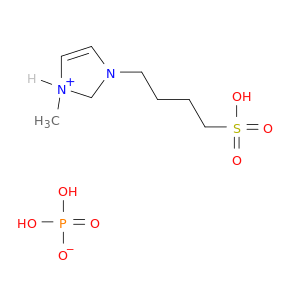 1H-Imidazolium, 1-methyl-3-(4-sulfobutyl)-, phosphate (1:1)