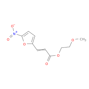 2-Propenoic acid, 3-(5-nitro-2-furanyl)-, 2-methoxyethyl ester
