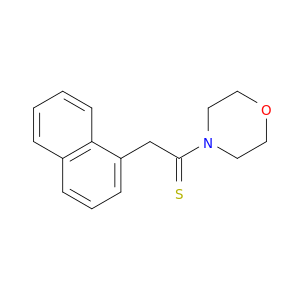 Morpholine, 4-[2-(1-naphthalenyl)-1-thioxoethyl]-