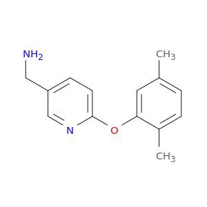 [6-(2,5-Dimethylphenoxy)pyridin-3-yl]methanamine