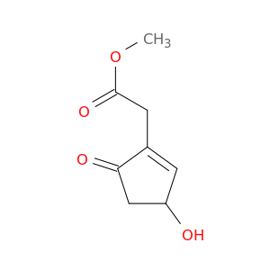 1-Cyclopentene-1-acetic acid, 3-hydroxy-5-oxo-, methyl ester