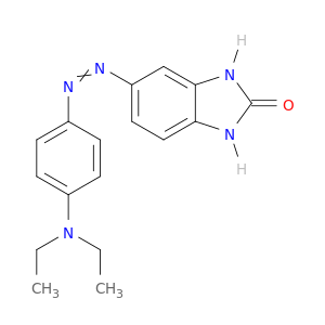 2H-Benzimidazol-2-one, 5-[[4-(diethylamino)phenyl]azo]-1,3-dihydro-