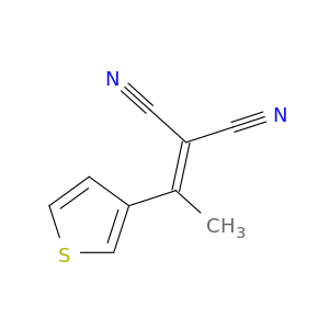 Propanedinitrile, [1-(3-thienyl)ethylidene]-