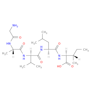 L-Isoleucine, N-[N-[N-(N-glycyl-L-alanyl)-D-valyl]-L-leucyl]-